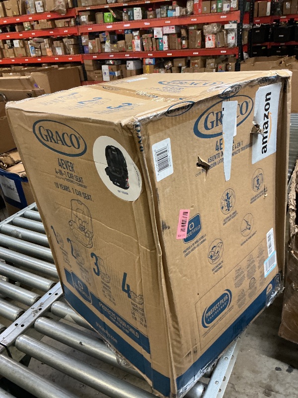 Photo 1 of Graco 4Ever 4 in 1 Car Seat, Featuring TrueShield Side Impact Technology, Adjustable Harness System, Ideal for Newborns, Infants, Toddlers & Kids