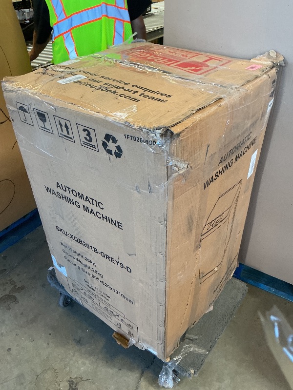 Photo 1 of 25LBS Full Automatic Portable Washer & Dryer Combo, 10 Programs 8 Water Levels, Compact Laundry Machine for Apartment RV Dorm, Grey