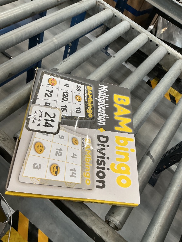 Photo 1 of BAMBingo Multiplication and Division Facts Bingo Game