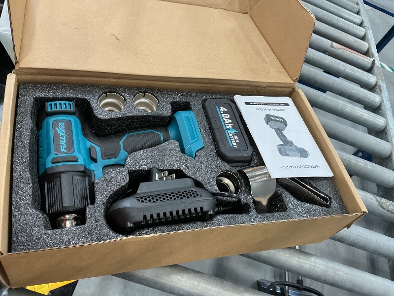 Photo 1 of FULLYEA Cordless Heat Gun with Digital Display