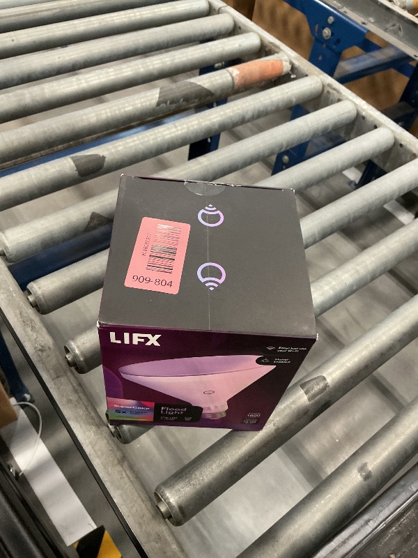 Photo 1 of LIFX Smart Flood Light Bulb PAR38 E26 (1 Pack), Color Changing RGB + Warm White 1600 Lumens 150W Equivalent Tunable LED, 90+ CRI, Matter Compatible, Apple HomeKit, Alexa & Google Home Dimmable