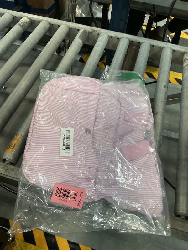 Photo 1 of Yarnic Insulated Lunch Bag - Pink Stripes