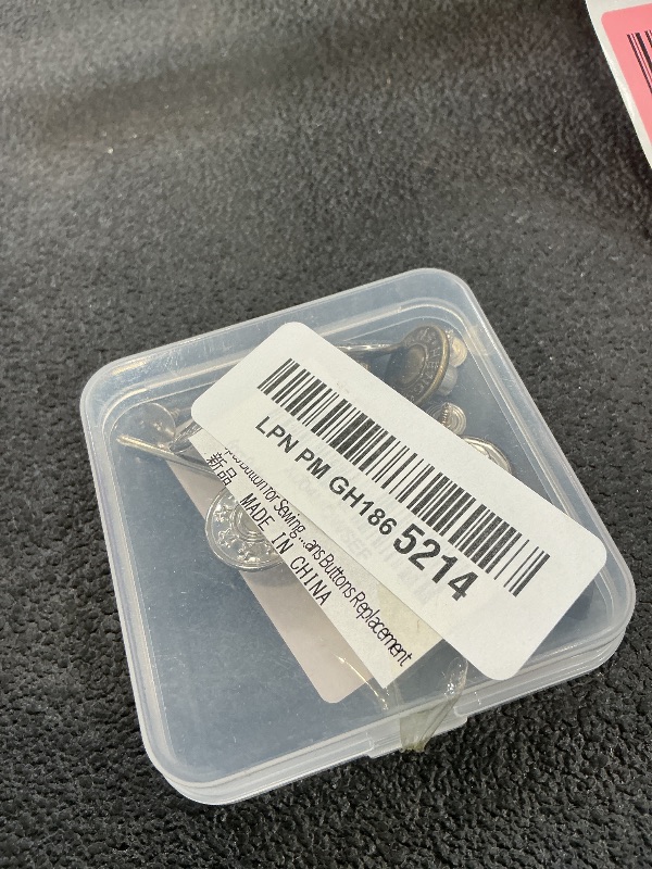 Photo 1 of Baxykez 17mm Metal Jeans Buttons