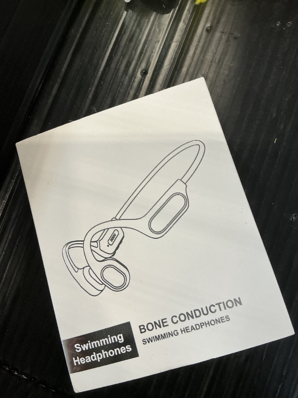 Photo 1 of Tevese Bone Conduction Headphones, Waterproof Bluetooth?Mist Off White?