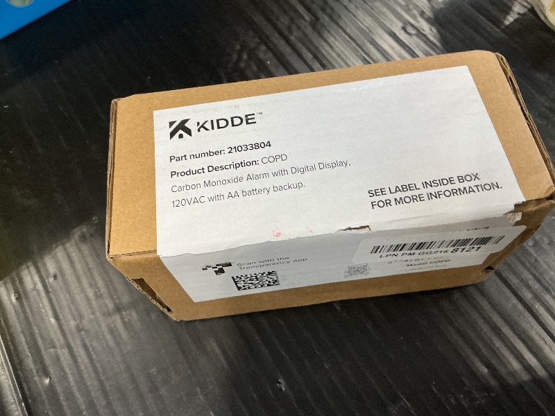 Photo 1 of Kidde Carbon Monoxide Detector with Digital Display