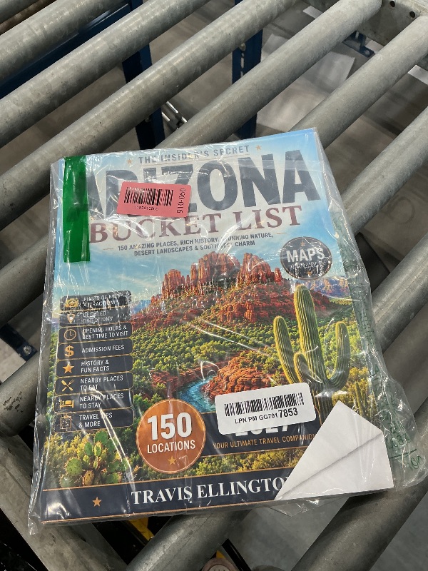 Photo 1 of Arizona Bucket List Guide: Travel From Phoenix to the Grand Canyon, Explore Sedona Red Rocks, Route 66 Towns, Desert Landscapes and Experience 150 Revolutionary Arizona Travel Adventures with Maps