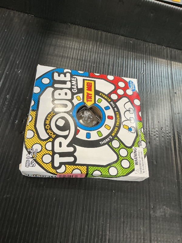 Photo 1 of Hasbro Gaming Trouble Board Game