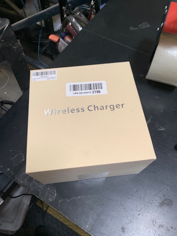 Photo 1 of Alkaenum WiFi Hidden Camera with Wireless Charger, 1080P HD, 250° View, 2.4/5GHz
