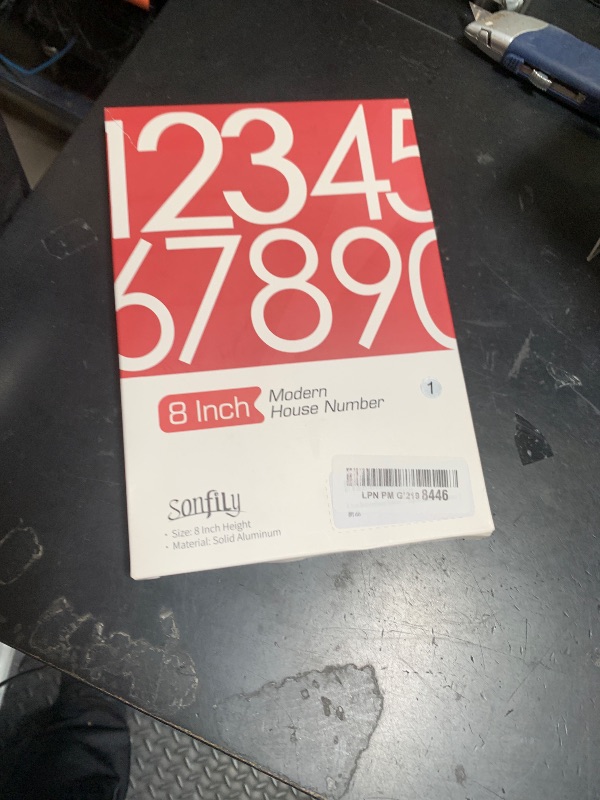 Photo 1 of SONFILY 8 Inch Number 1 House Number