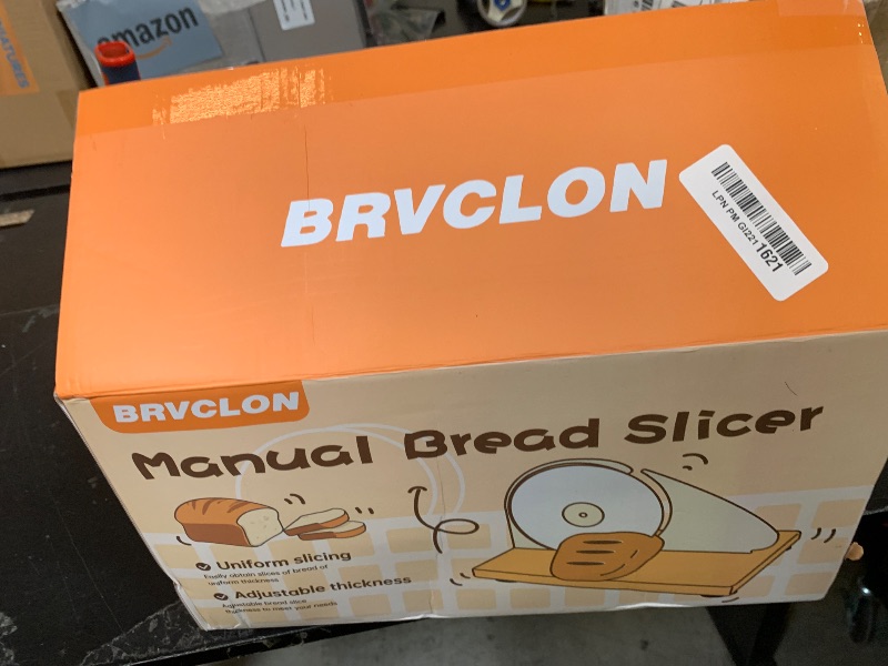 Photo 1 of Brvclon Manual Bread Slicer - Adjustable Thickness