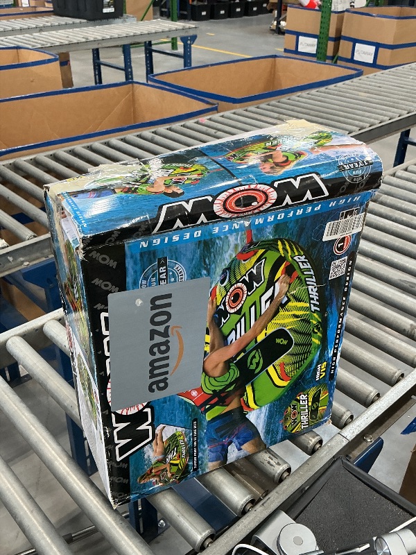 View 3 of WOW Sports Thriller 1 Person Towable Deck Tube