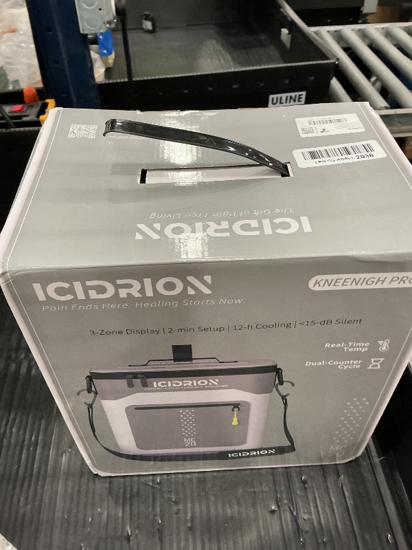 View 2 of ICIDRION Ice Machine for Shoulder Surgery Recovery