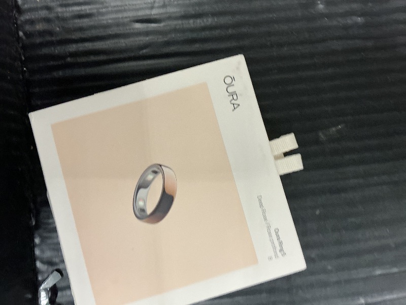 View 2 of Oura Ring 5 Smart Ring - Deep Rose - Size 8 - Fitness & Sleep Tracker