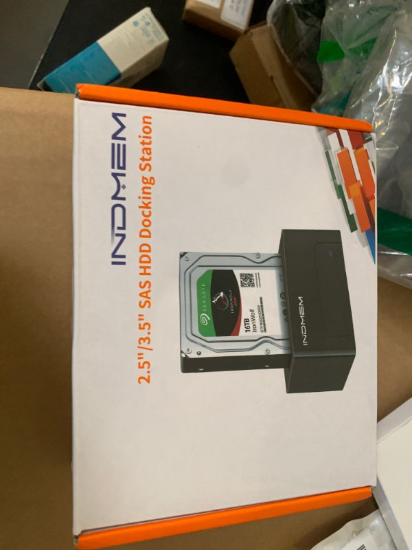 Photo 1 of INDMEM SAS to USB 3.0 Adapter for 2.5/3.5 inch HDD/SSD