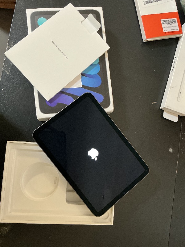 View 3 of Apple iPad mini (6th Gen) Wi-Fi 64GB Space Gray