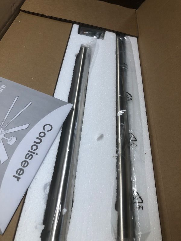 View 2 of ***FACTORY SEALED - OPENED FOR INPSECTION***Conciseer 72 Inch Ceiling Fan with Light and Remote