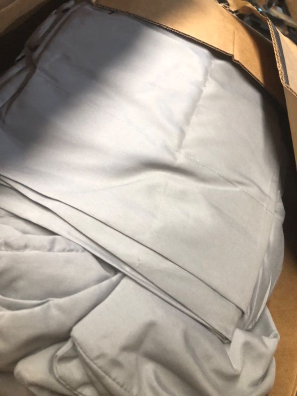 View 2 of ***STOCK PHOTO REFERENCE ONLY***Utopia Bedding 3 Pc Queen Comforter Set, All Season Bedding, Grey***UNKNOWN SIZE