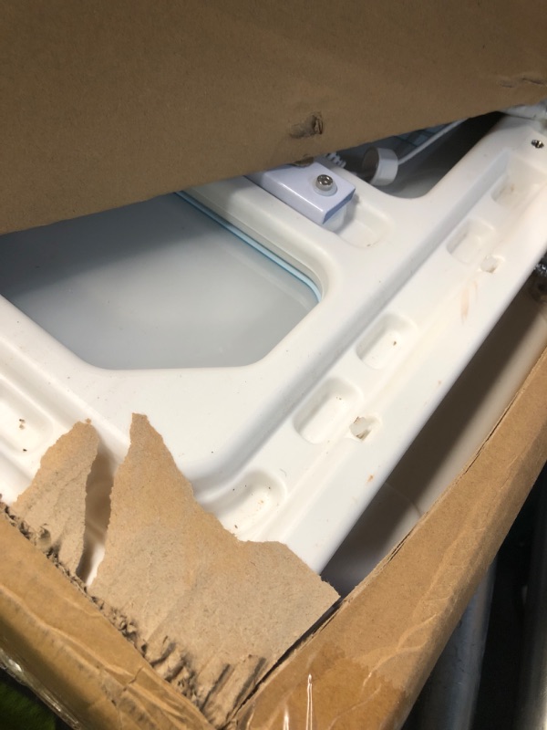 View 3 of **DOESNT LIGHT UP** Bestsci Oversized Pool Basketball Hoop with Super Bright Solar Lights, Poolside Basketball Hoop with 32" Shatterproof Backboard, Height Adjustment Pool Basketball Goal with Stainless Steel Rim,2 Balls