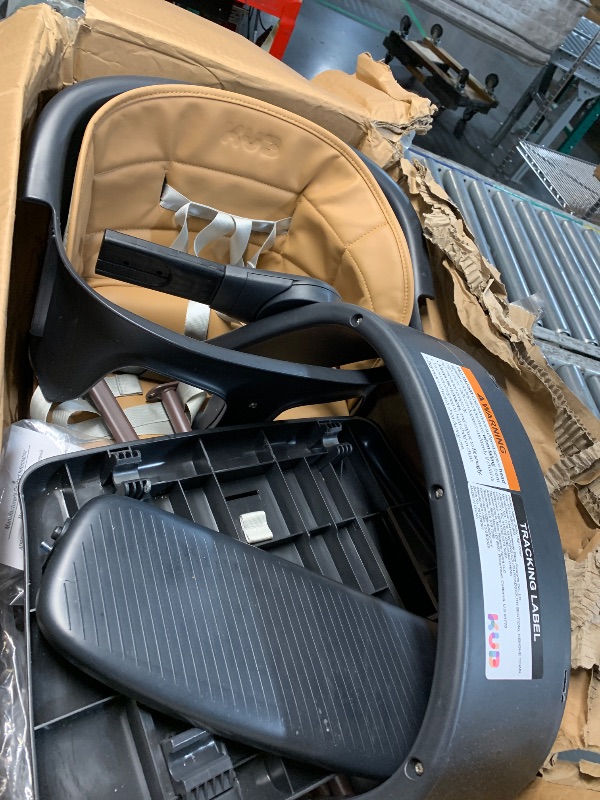 View 2 of ***STOCK PHOTO FOR REFERENCE***BABY JOY 8-in-1 High Chair, Convertible Wooden Highchairs for Babies and Toddlers | Dining Booster Seat | Toddler Stool, Double Removable Tray, 5-Point Safety Harness & Waterproof PU Cushion (Coffee)
