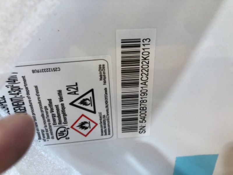 View 3 of ***FACTORY SEALED - OPENED FOR INPSECTION***Amazon Basics 10000 BTU Portable Air Conditioner