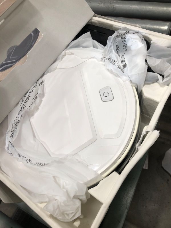 View 4 of *** PARTS ONLY *** Lefant M210 Pro Robot Vacuum with Powerful Suction, 6 Cleaning Modes, 120 Mins Runtime, Quiet, Self-Charging, Voice Control, Ideal for Pet Hair and Hard Floor, White