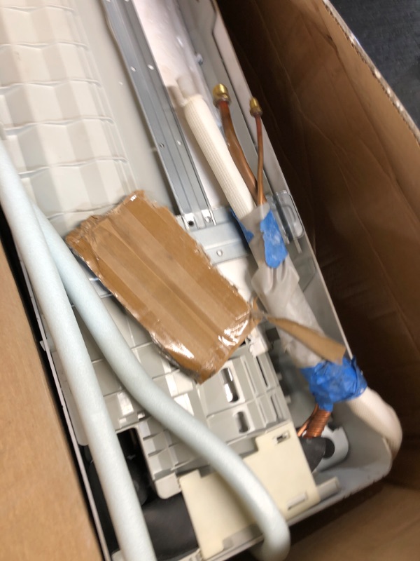 View 3 of ***PARTIAL SET, ONE UNIT***UNKOWN IF MISSING PIECES*****18000 BTU Mini Split Air Conditioner & Heater, 19 SEER2 230V Energy Saving Ductless AC Unit Cools Rooms up to 1250 Sq. Ft with Heat Pump & Installation Kit