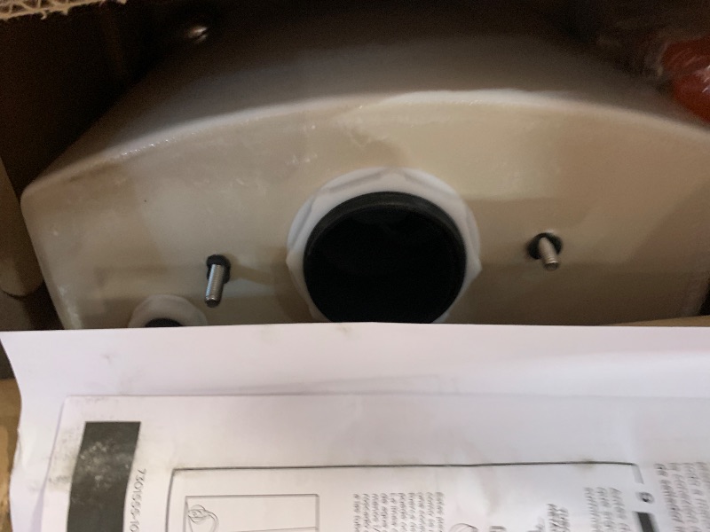 View 3 of *** tank only*** American Standard 4000101.020 Cadet 3 Flowise 12-inch Rough In Toilet Tank for Concealed Trap Bowl, 1.28 GPF, White