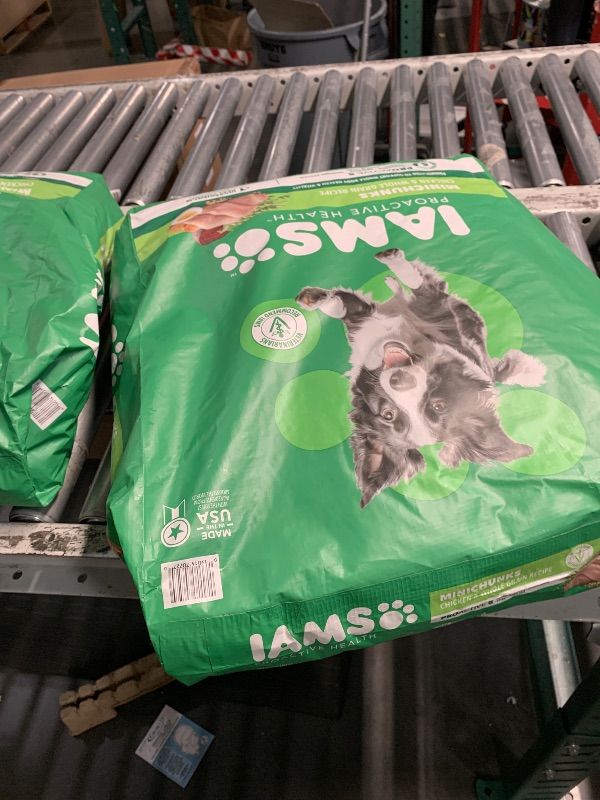 View 2 of ***EXP(10-26-2027)***IAMS Proactive Health Adult Minichunks Dry Dog Food, Chicken, 40 lb