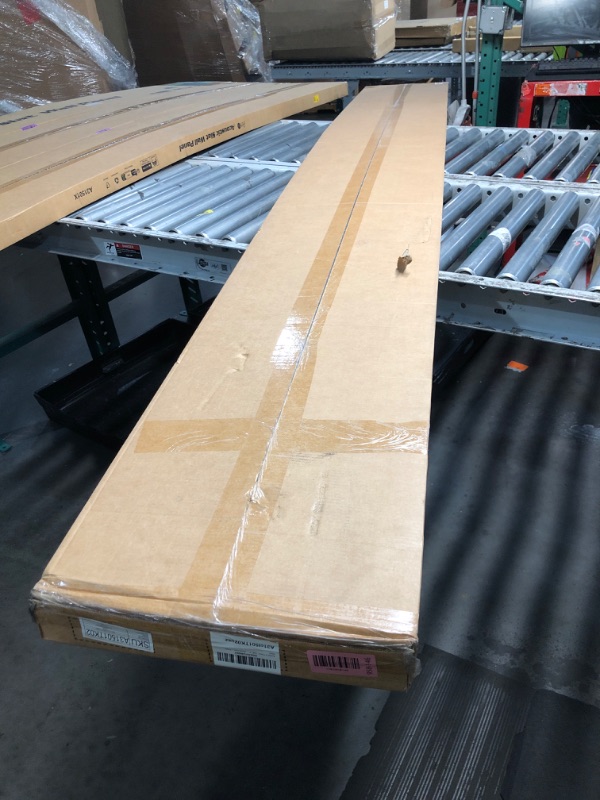 View 2 of ***TRUCK/TRAILER PICKUP ONLY***Art3d 108 x 12 Inch 3D Fluted Soundproof Wood Slat Wall Panel, 2-Pack, Teak