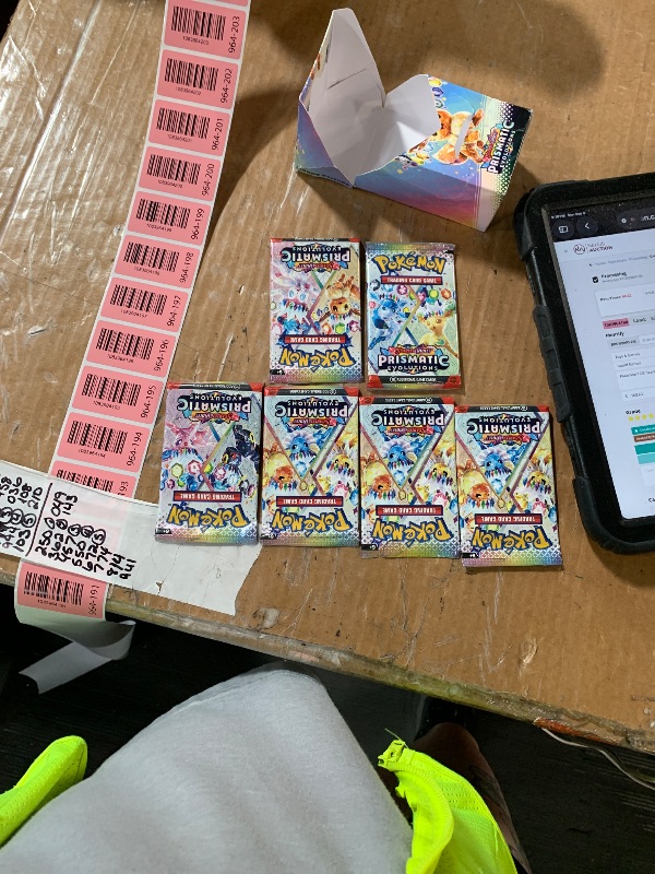 View 3 of ***MISSING PARTS***Pokemon TCG: Scarlet & Violet - Prismatic Evolutions Booster Bundle, 1 Set