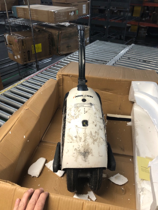 View 1 of ***PARTIAL SET - PRICE ADJUSTED*** NO CHARGER ***
INMOTION Electric Unicycle with Dual Tires for Easier Self-Balancing