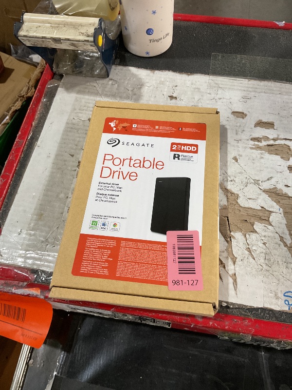 View 2 of Seagate 2TB Portable External Hard Drive