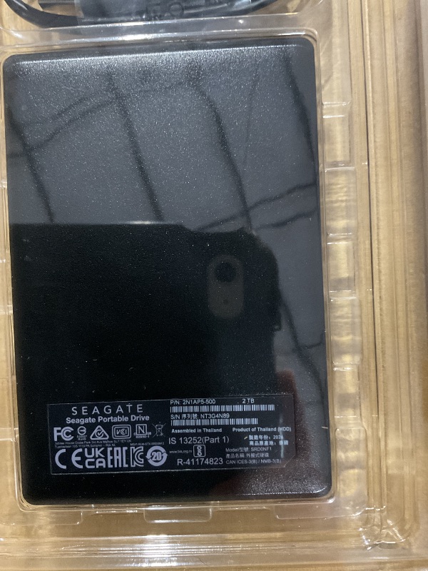 View 3 of Seagate 2TB Portable External Hard Drive