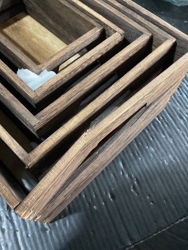 View 2 of ***MINOR DAMAGE***
Barydat 5 Pack Wooden Crates