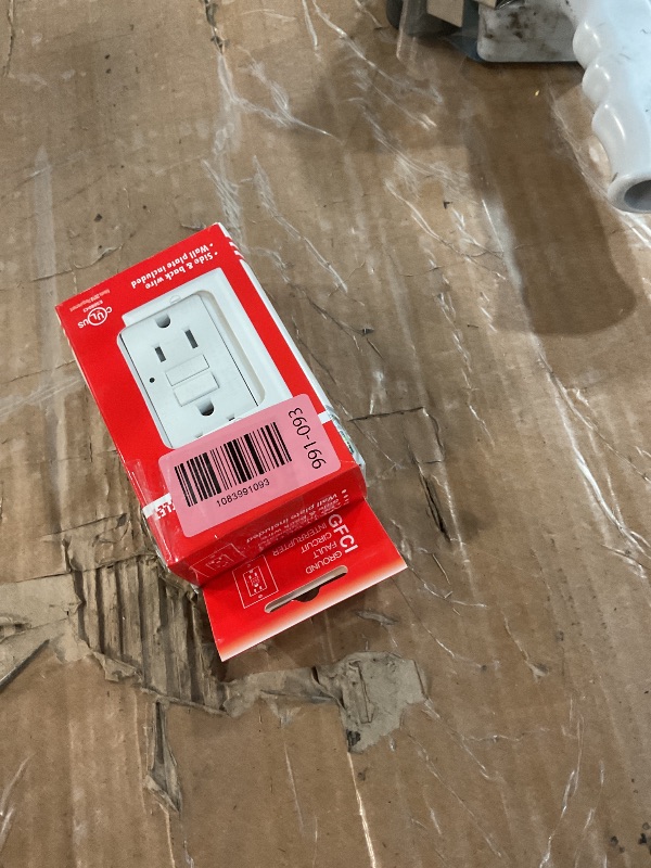 View 2 of (15 AMP-1 Pack)LOONAVA GFCI Outlet WR White – Tamper Resistant, Weather Resistant GFI Receptacle with Self-Test, LED Indicator,UL Listed, Easy Install – Ground Fault Outlet for Outdoor Use & Bathroom
