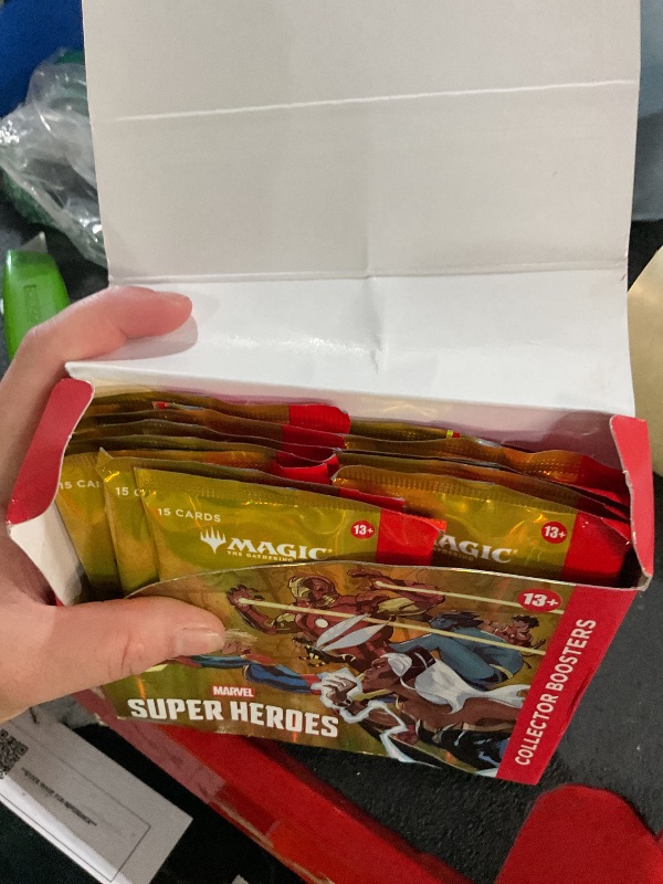 View 4 of ***ALL PACKS OPENED HAVE SOME DAMAGE***Magic: The Gathering | Marvel Super Heroes Collector Booster Box