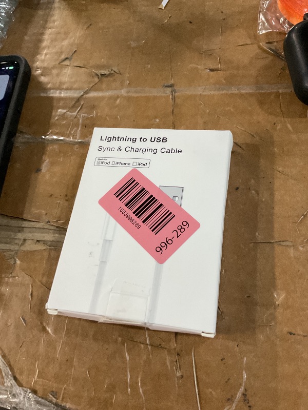View 2 of [ Apple MFi Certified ] iPhone Charger 3ft, Lightning to USB Cable 3 Feet, Fast Apple Charging Cable Cord 3 Foot for iPhone 14 Pro Max/13 Pro Max/12 Mini /11 Pro/11/XS/XR/8/7/6s/6/5S/iPad/Air.
