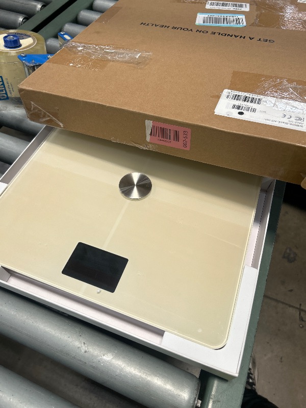 Photo 1 of **Stock Pic for Reference** Nokia Body+ smart scale featuring Wi-Fi connectivity and automatic smartphone app synchronization.
