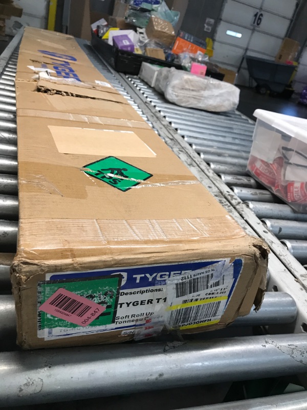 Photo 1 of **missing hardware** Tyger Auto T1 Soft Roll-up Truck Bed Tonneau Cover Compatible with 2019-2026 Chevy Silverado GMC Sierra 1500 (Not Fit 19 LD/Limited) | 5'10" (70") Bed | TG-BC1C9053