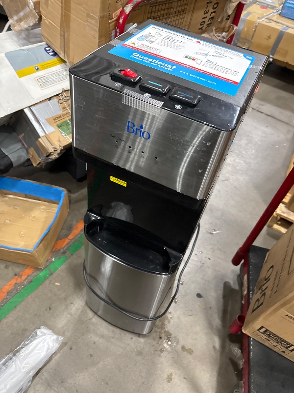 Photo 1 of **PARTS ONLY**Brio Self Cleaning Bottom Loading Water Cooler Water Dispenser – Limited Edition - 3 Temperature Settings - Hot, Cold & Cool Water