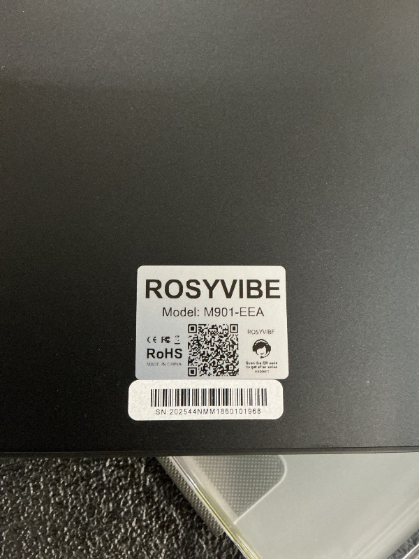 Photo 1 of ***ACCOUNT LOCKED***
ROSYVIBE 2025 Slim 11 Inch Android 16 Tablet with Keyboard,Stylus & Mouse, 2K IPS Widevine L1, 36GB RAM 256GB (1TB TF), 8000mAh, T615 8-Core,8+13MP, 5G/2.4G WiFi, FCC/CE Certified - Black