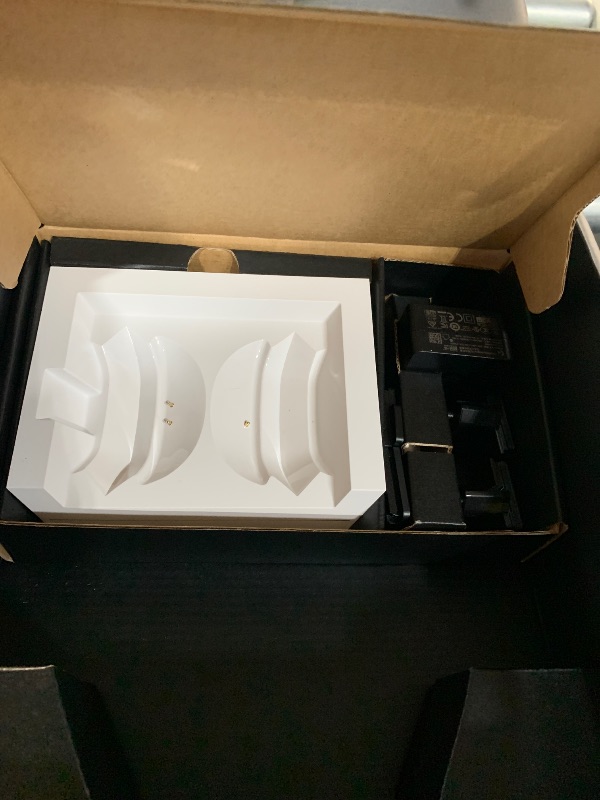Photo 1 of **FOR PARTS, MIC DOES NOT WORK, ISSUES WITH SOUND**Logitech G Astro A50 Multi-Platform Wireless Gaming Headset + Base Station for PS5/Xbox/PC: PLAYSYNC Audio Switcher, <16bit/48kHz (Console), <24bit/48kHz (PC), 24hr Battery, 2.4GHz & BT - White