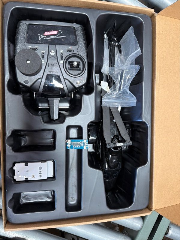 View 3 of ***PARTS ONLY***
Carmanon RTF Airwolf RC Helicopter - 27:1 Scale Collectible Remote Control Helicopter with Auto-Hover, 6CH Control & Dual Batteries for Adults Beginners,TV-Accurate Air Wolf Series Model