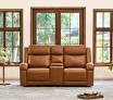 Photo 1 of ***STOCK PHOTO FOR REFERENCE ONLY***
CHITA Genuine Leather Power Recliner Sofa, Wall Hugger Reclining Loveseat with Power Headrest, Charging Ports, Reclining Sectional Couch for Living Room, RV, Dark Brown