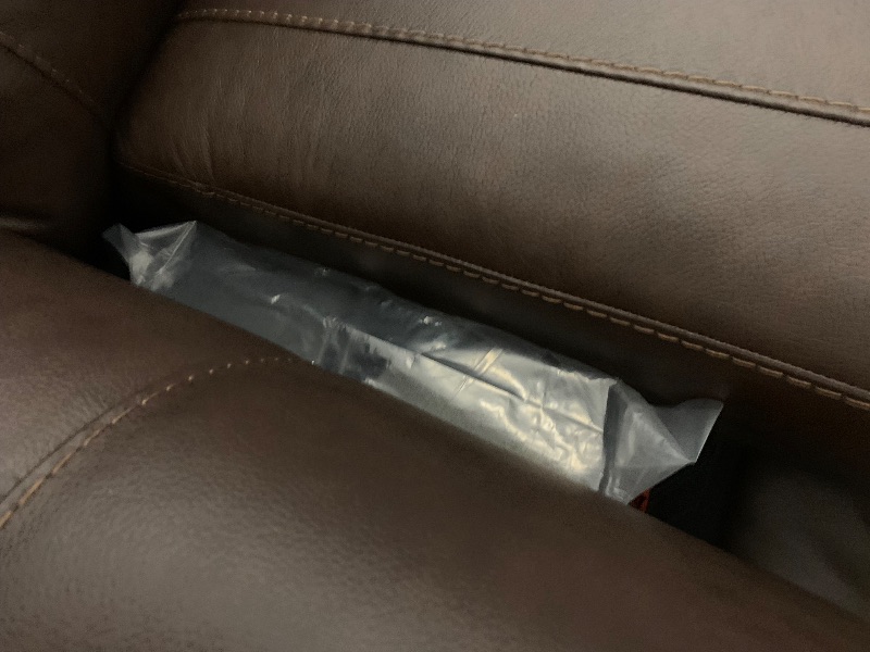 Photo 1 of ***STOCK PHOTO FOR REFERENCE ONLY***
CHITA Genuine Leather Power Recliner Sofa, Wall Hugger Reclining Loveseat with Power Headrest, Charging Ports, Reclining Sectional Couch for Living Room, RV, Dark Brown