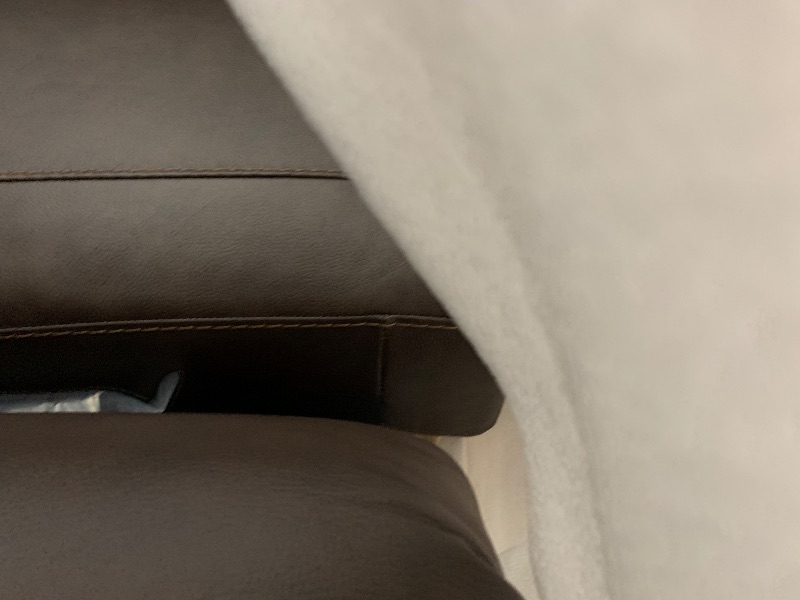 Photo 1 of ***STOCK PHOTO FOR REFERENCE ONLY***
CHITA Genuine Leather Power Recliner Sofa, Wall Hugger Reclining Loveseat with Power Headrest, Charging Ports, Reclining Sectional Couch for Living Room, RV, Dark Brown