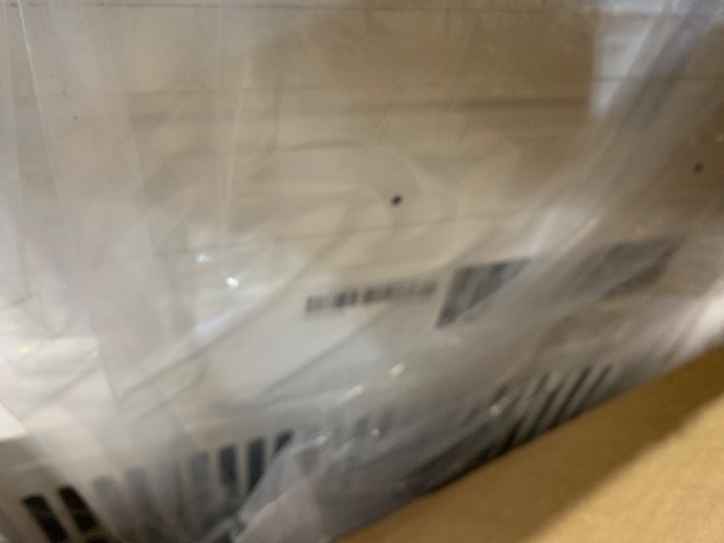 Photo 1 of ** MAJOR DENT, AND BACK OF AIR CONDITIONER**
Amana 15,000 BTU Window Air Conditioner, 115V, Cools up to 700 Sq. Ft for Bedroom, Kitchen, Living Room with Remote Control, 24H Timer, 3-Speed, Auto-Restart, ?Digital Display, White