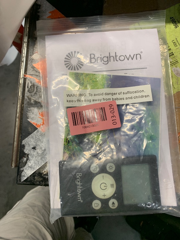 Photo 1 of ***STOCK PHOTO FOR REFERENCE ONLY***
Brightown Replacement Remote Control for GiveBest MH-20 800W Wall Outlet Space Heater - Black