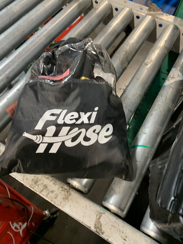 Photo 1 of ***STOCK PHOTO FOR REFERENCE ONLY***
Flexi Hose Lightweight Expandable Garden Hose, 50FT - Retractable Garden Hose, Water Hose - No-Kink Flexibility, 3/4 Inch Solid Brass Fittings and Double Latex Core