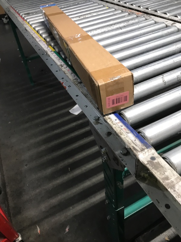 Photo 1 of ***MISSING PARTS***ChadMade Ceiling Track Kit with Hooks, Wall Mount Curtain Track, x-Large Size for Space 12ft - 18ft Wide, Single Window Rods Work with Grommet and Pinch Pleated Curtain, White